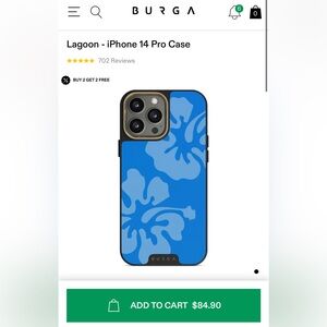 iPhone 14 pro Burga Phone Case